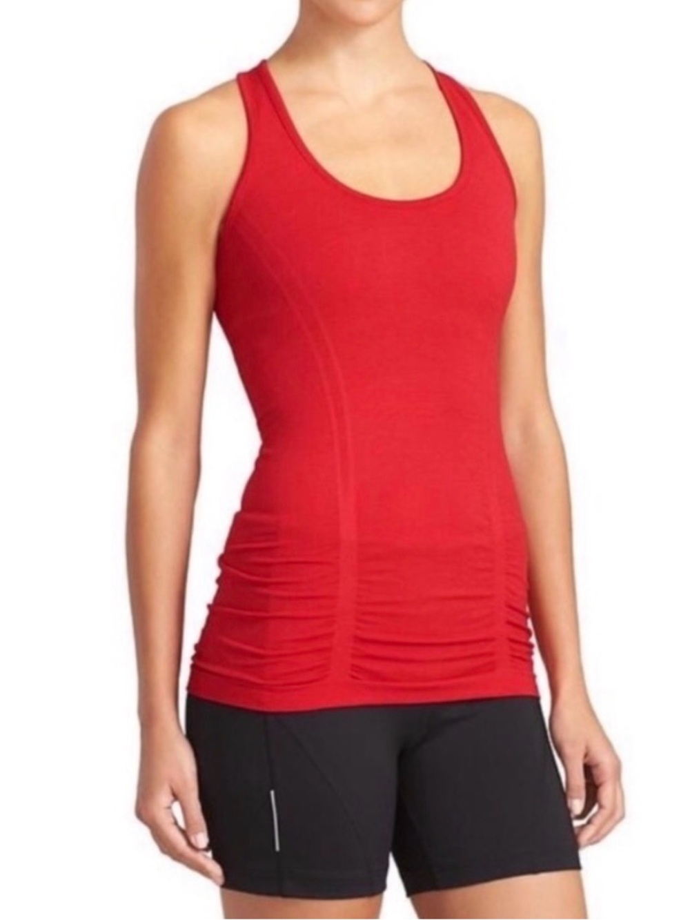 Athleta Red Fastest Track Tank